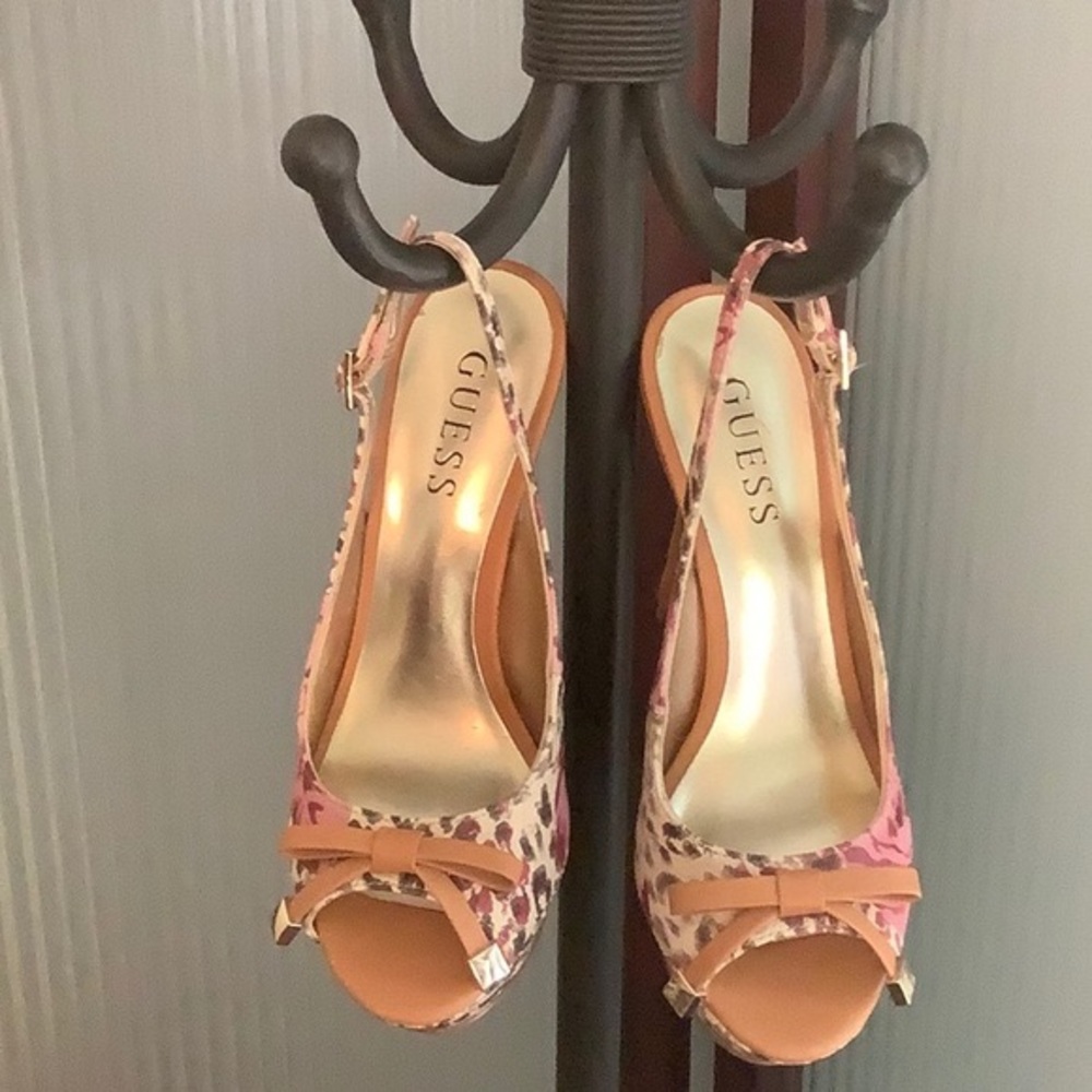 Guess platform high heels